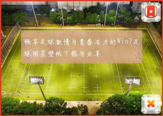 畅享足球激情与青春活力的Win7足球明星壁纸下载与分享