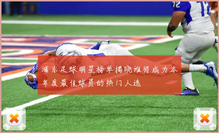浦东足球明星榜单揭晓谁将成为本年度最佳球员的热门人选